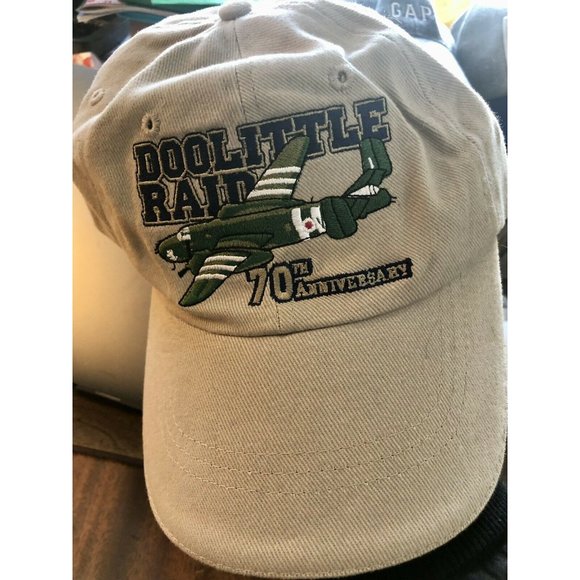 D-Day 1944 Normandy embroidered Doolittle Raid 70th anniv. cap hat 100% cotton - Picture 3 of 5